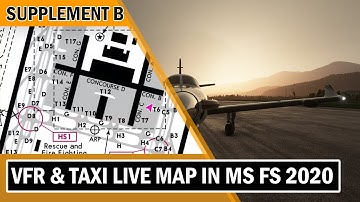 Navigraph and VFR flight in Microsoft Flight Simulator 2020 Taxiing Charts Waypoints