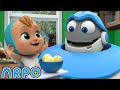 Arpo makes baby daniel ice cream  arpo the robot  songs and cartoons  bests for babies