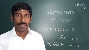 12TH MATH EX:5.2 PROB:2(ii) CHAP:5 TWO DIMENSIONAL ANALYTICAL GEOMETRY II ELLIPSE TAMIL & ENG REV