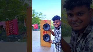 making homemade DJ box + home theatre #shots #project #experiment #sujanexperiment