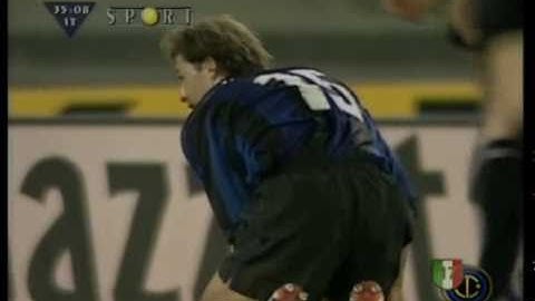 1999-2000 Spareggio CL - Inter vs Parma 1-0 Baggio
