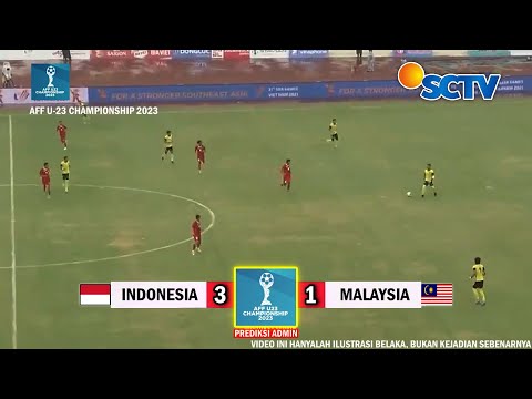 🔴 SIARAN LANGSUNG SCTV • TIMNAS INDONESIA VS MALAYSIA • Piala AFF U-23 2023 • Ilustrasi &amp; Prediksi