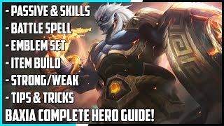 Baxia Complete Hero Guide! Best Build, Spells, Pros & Cons, Tips & Tricks | Mobile Legends screenshot 5