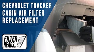 How to Replace Cabin Air Filter 2001 Chevrolet Tracker | AQ1056
