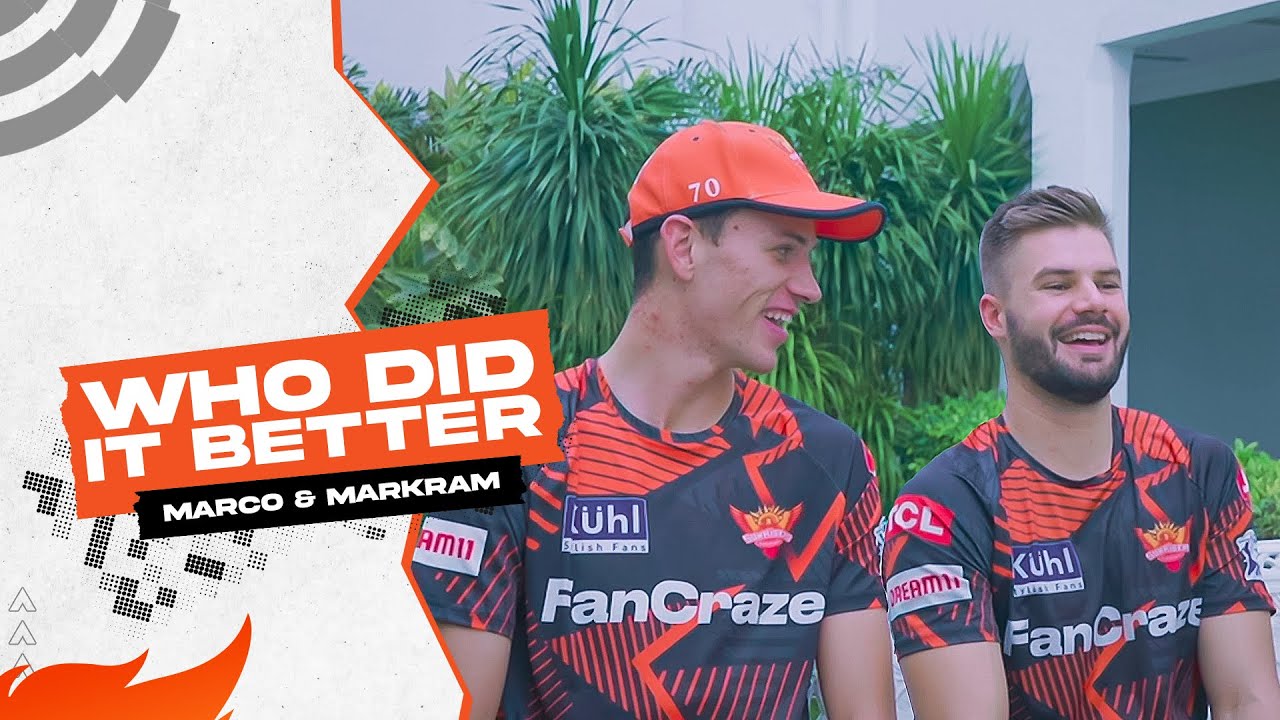 Who did it better? Ft. Markram & Jansen | SRH | IPL 2023