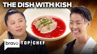 Mei Lin Creates A Sour Dish Using Cranberries | Top Chef | The Dish With Kish (S21 E9) | Bravo