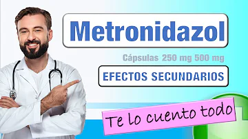 ¿Cuáles son los efectos secundarios graves del metronidazol?