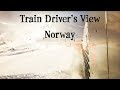 TRAIN DRIVER'S VIEW: Winter Wonderland on the Bergen Line