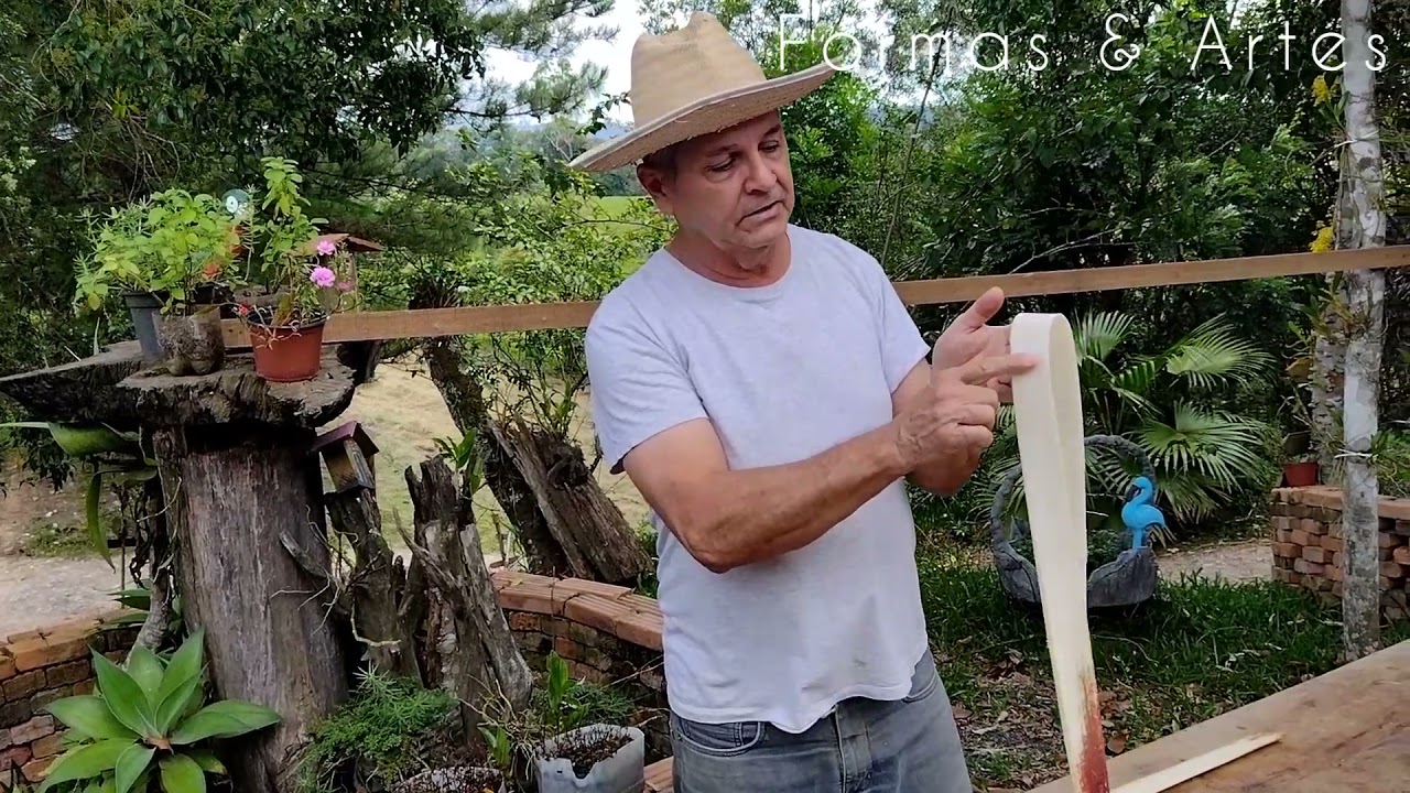 Fibra de bananeira -formas e artes