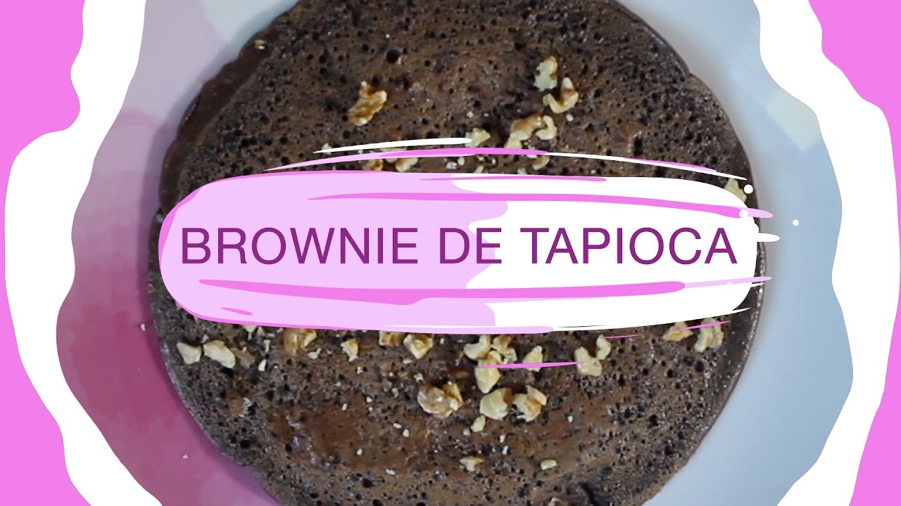 BROWNIE DE TAPIOCA