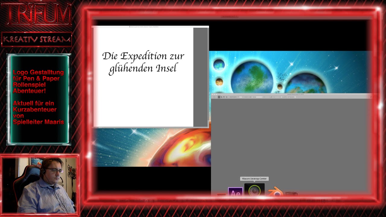 (GER) 3. Kreativstream: Logo für ein Abenteuer
