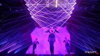 Kvant Laser Show - Prolight+Sound 2014, Frankfurt