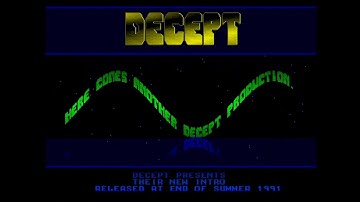 Commodore Amiga demo: Decept - New Intro (1991)