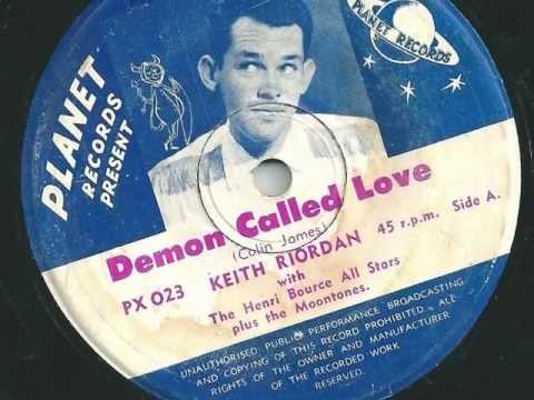 Keith Riordan - Demon Called Love - 1959 - Planet PX-023 - YouTube