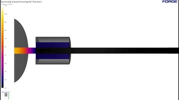 Electrical upsetting simulation - FORGE®