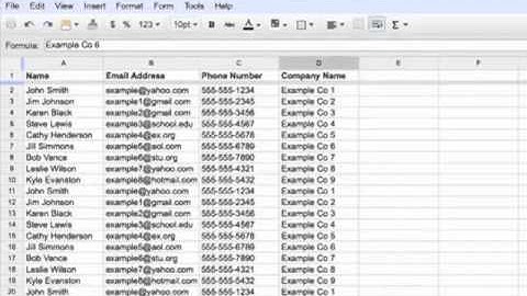 Google Spreadsheets Integration