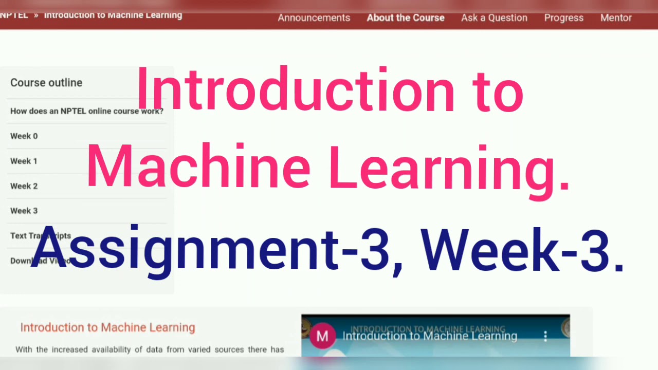 introduction to machine learning assignment 3 2023