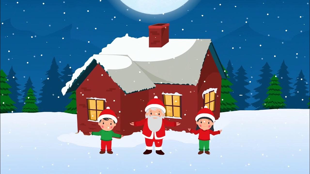 When Santa Got Stuck Up The Chimney Sing A Long Nursery Rhyme