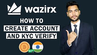 How to create Wazirx account and KYC Verification in Hindi| Wazirx me account kaise banaye
