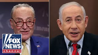 ‘WHOLLY INAPPROPRIATE’: Netanyahu blasts Schumer over calls for new Israeli leadership
