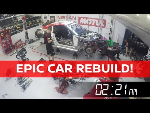 Rebuilding the GT-R NISMO GT3 in just 12 hours! #Spa24h