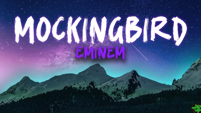 Mockingbird (Lyrics) - Eminem #mockingbird #eminem #lyrics