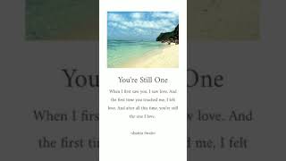 Literasi 30 detik| You're Still One