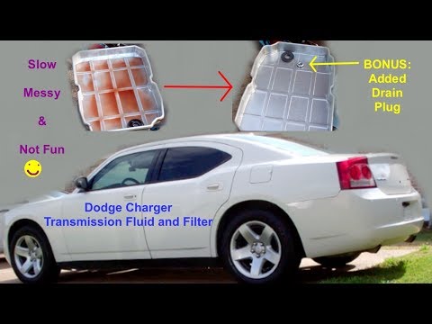 Dodge Charger automatic transmission fluid change