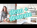 Clean + Decorate With Me | Farmhouse Decor | Decorating Ideas 2021