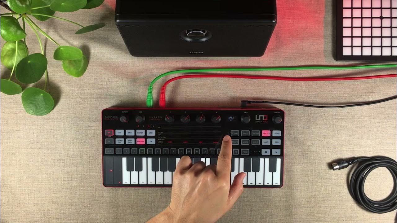 Analog Synth Sound Design Tip on UNO Synth Pro by Jakob Haq YouTube