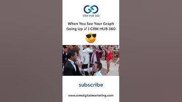 When You See Your Graph Going Up 📈  CRM HUB 360 #memes #trendingmemes #shorts #crmhub360 #hindisong