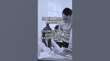 Explanation about Inquiry Based Learning