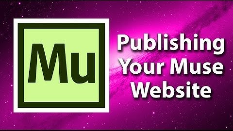 Publishing Your Professional Website Design In Adobe Muse