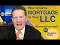 Llc mortgage loan requirements to purchase real estate