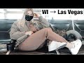 Travel Vlog: Pack & Come to the Airport With Me! WI to Las Vegas NV | Morgan Green