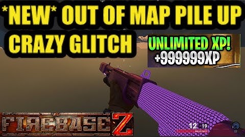 Cold War Zombie Glitches: *NEW EASY* FIREBASE Z OUT OF MAP PILE UP GLITCH!! GOD MODE + UNLIMITED XP