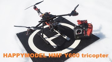 Happymodel HMF Y600 tricopter with Eagle Tree Vector introduction Part#1
