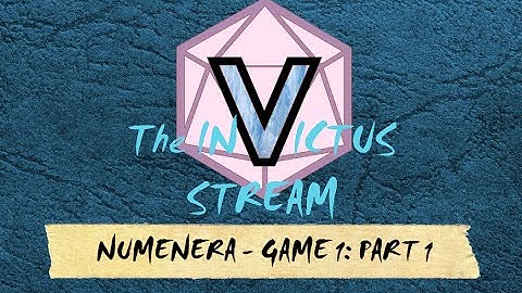 Numenera RPG - Part 1