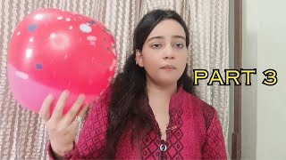 ( part3 ) requested apple 🍎🎈💥 make balloon blow challenge & chutki pop balloon || balloon challenge