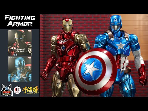MARVEL キャプテンアメリカ Fighting Armor Amazon.com: 千値練(Sentinel) Fighting Armor Captain America