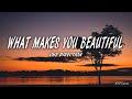 One Direction - What Makes You Beautiful (Lyrics)