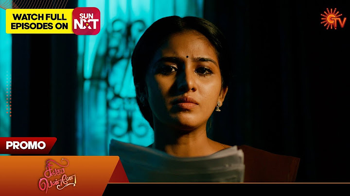 Singappenne - Promo | 09 Nov 2024 | Tamil Serial | Sun TV