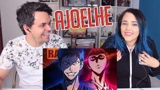 REACT Rap: Se Ajoelhe (Akashi e Aomine) Abaixe Sua Cabeça FT. Flash Beats (TK RAPS)