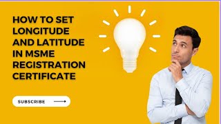 how to add latitude and longitude in Udyam registration | Udyam registration latitude and longitude.