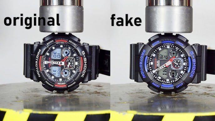 g shock rangeman original vs fake