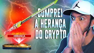 EVENTO WARRIORS: Avaliando TODOS COSMÉTICOS e comprando a HERANÇA DO CRYPTO | APEX LEGENDS