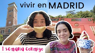 La vida en MADRID: Nuevos restaurantes, expos, arteterapia y más✨ | VLOG 1: Una semana conmigo💖