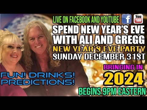 In5D December 31, 2024 New Years Eve Predictions Show for 2024 and Beyond With Ali And Gregg!!