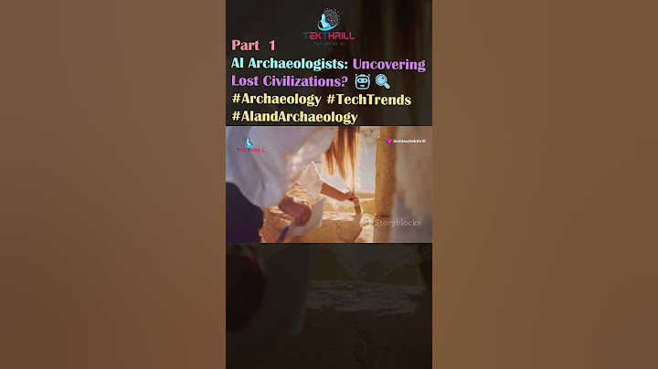 AI Archaeologists: Uncovering Lost Civilizations? 🤖🔍 The Future of Archaeology with AI #AI Part 1