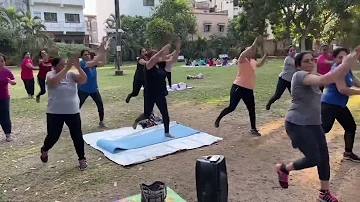 morning yoga full body workout ads yoga India Surat ( geet songs )